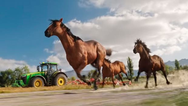 Cuidando de los animales en el nuevo trailer de Farming Simulator 19