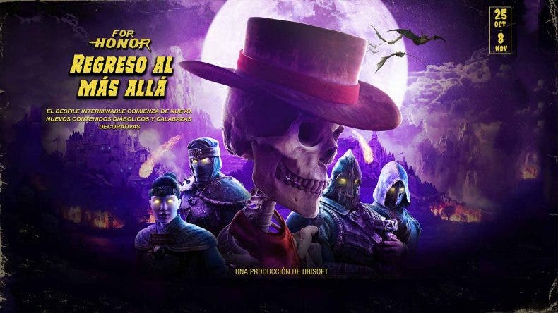 For Honor da la bienvenida a los muertos vivientes en el nuevo evento de Halloween