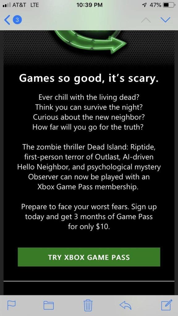 Xbox Game Pass presenta una nueva promoción por Halloween, tres meses al precio de uno 111