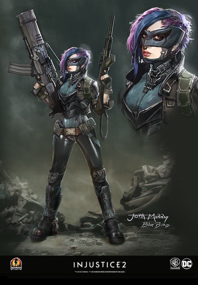 Salen a la luz diseños de los personajes descartados en Injustice 2 115