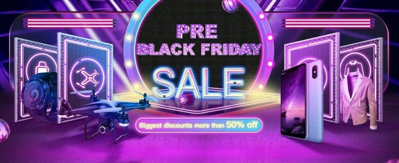 Ofertas previas al Black Friday de hasta el 50% en móviles, tablets, drones y más