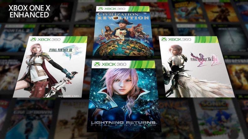 La trilogía de Final Fantasy XIII llegará mejorada a Xbox One X