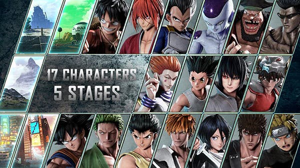 Todos los detalles de la beta abierta de Jump Force 107