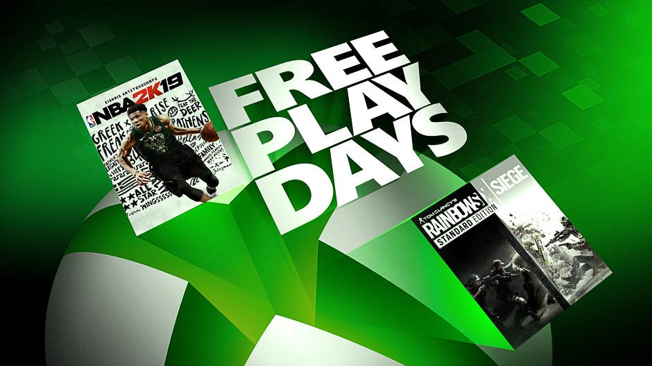 NBA 2k19 y Rainbow Six Siege gratis este fin de semana vía Free Play Days