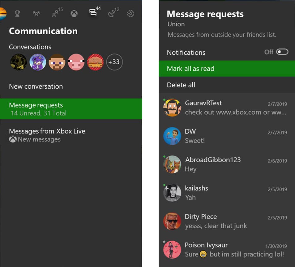 Nuevas características llegarán para los usuarios de Xbox Insider 108