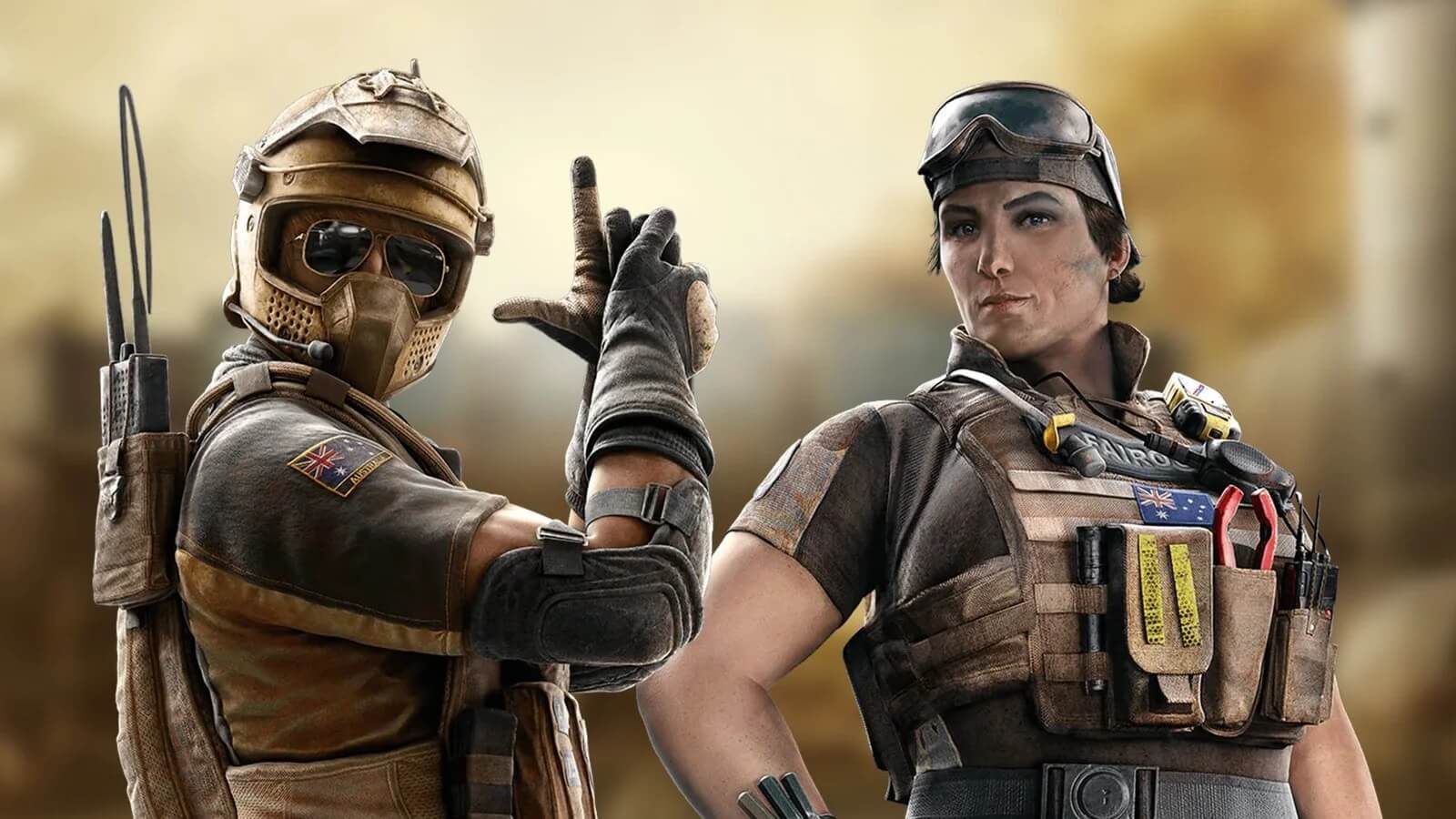 Estos son Mozzie y Gridlock, los nuevos operadores de Rainbow Six Siege