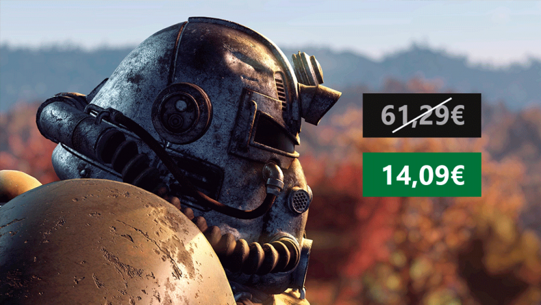 Adquiere Fallout 76 con un jugoso descuento del 77%