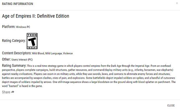 Microsoft lista Age of Empires II: Definitive Edition para Windows 109