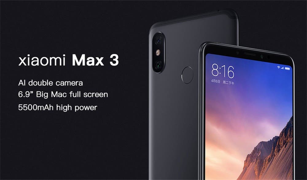 Diferencias entre los móviles Xiaomi Mi Mix 3 y Mi Max 3, más ofertas con cupones 111