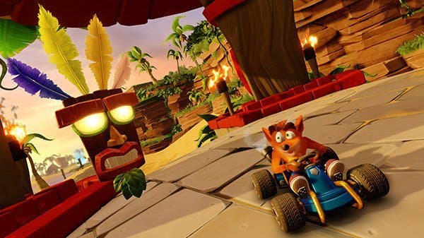 Se muestra el modo aventura de Crash Team Racing Nitro Fueled