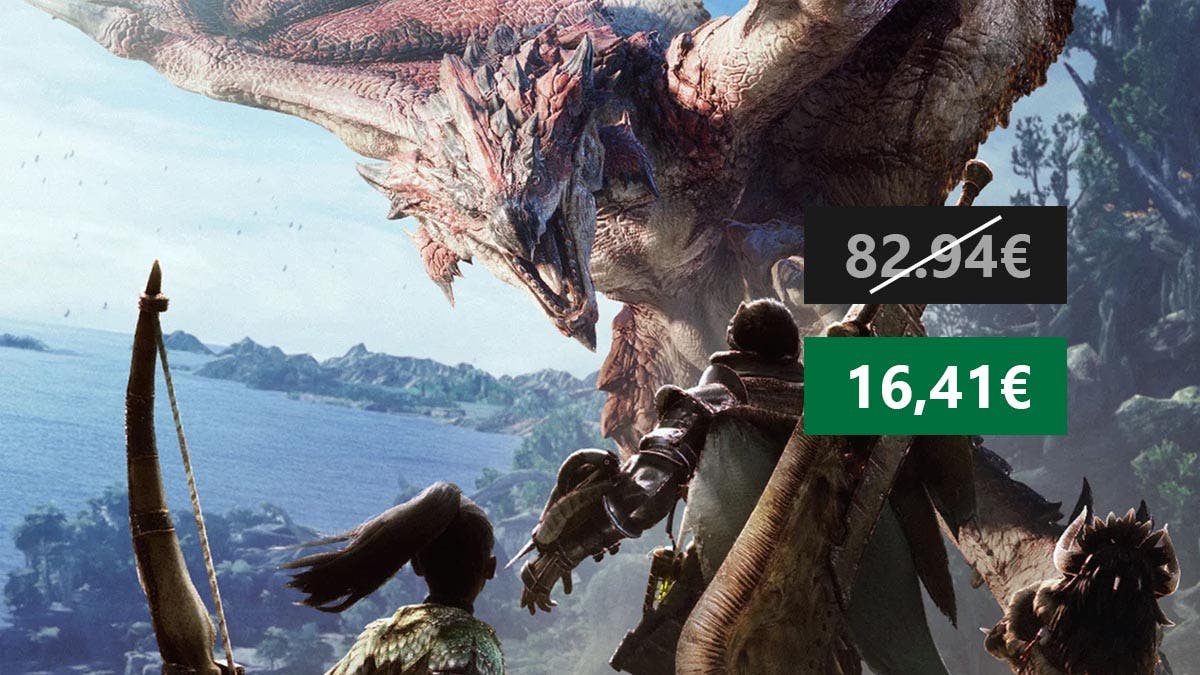 Hazte con Monster Hunter World con un importante descuento