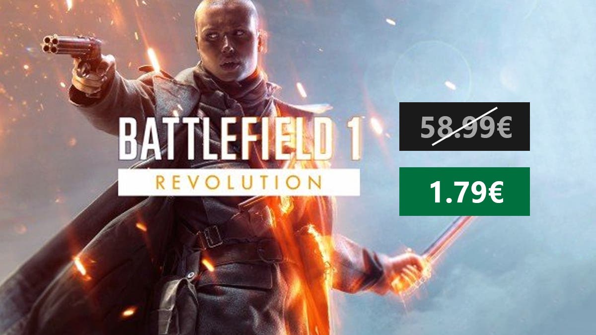 Consigue Battlefield 1: Revolution y Battlefield 1943 por menos de 2?