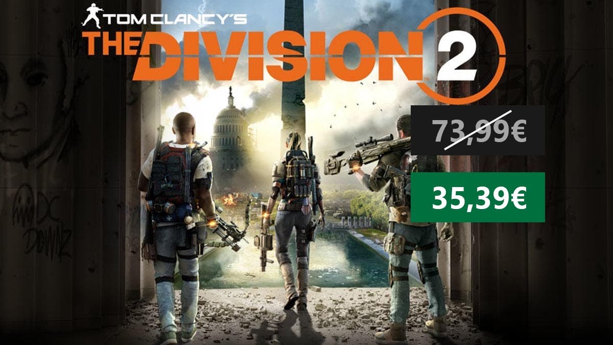 Aprovecha esta oportunidad y consigue Tom Clancy’s The Division 2 a mitad de precio