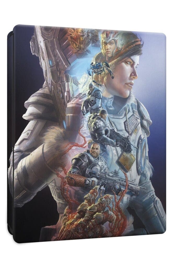 El diseño del steelbook de Gears 5 es tan espectacular como revelador 107