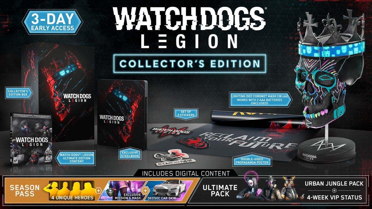Watch Dogs Legion estará disponible en 4 ediciones 109