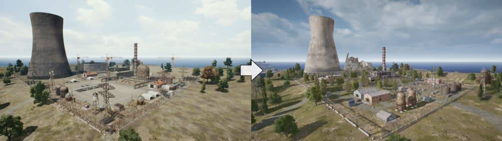 Erangel, el mapa de PUBG, ha recibido grandes cambios en la última actualización 115