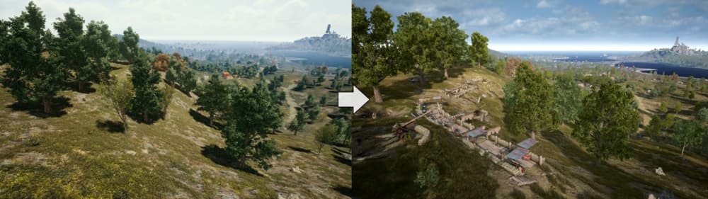 Erangel, el mapa de PUBG, ha recibido grandes cambios en la última actualización 120