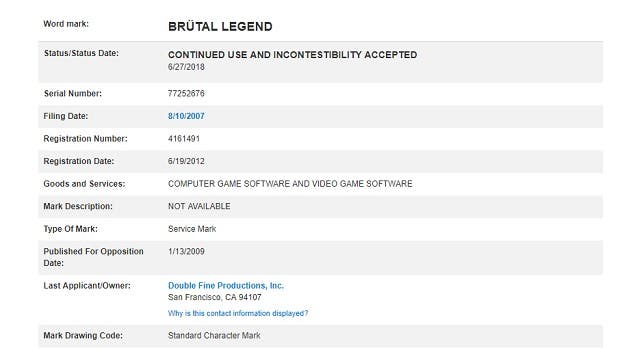 Double Fine Productions renueva, finalmente, la IP de Brütal Legend 109