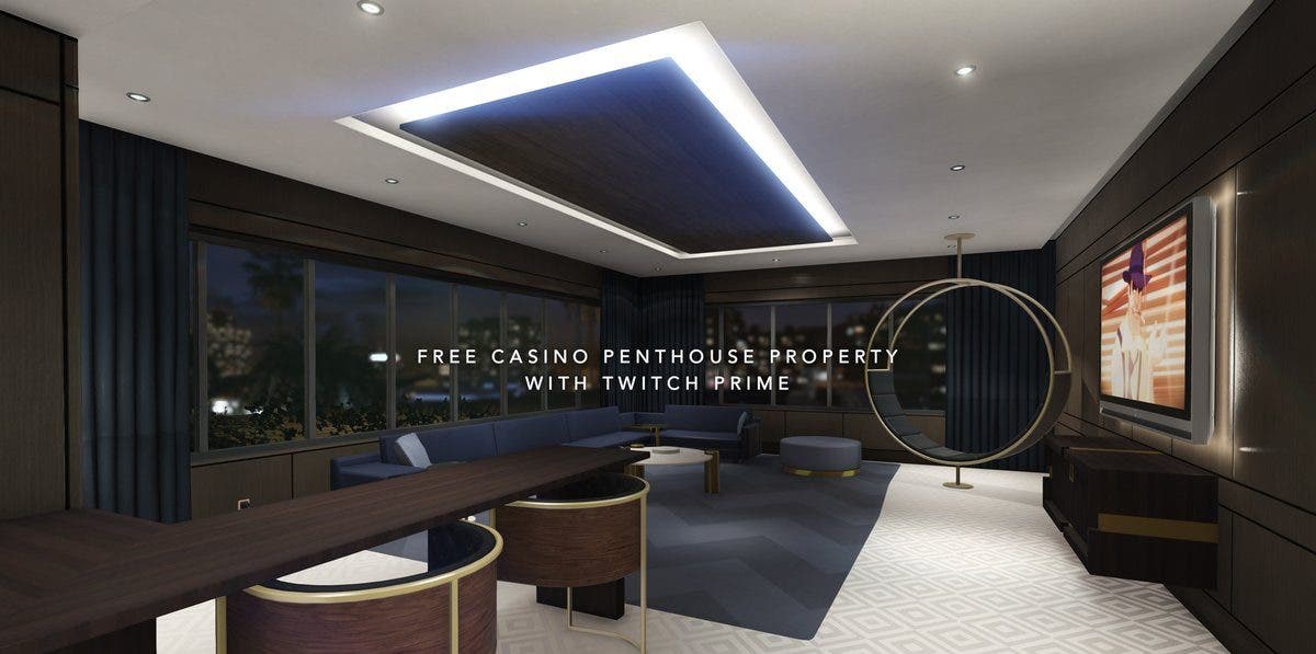 Disfruta de un apartamento en el nuevo casino de GTA Online gracias a tu suscripción Prime