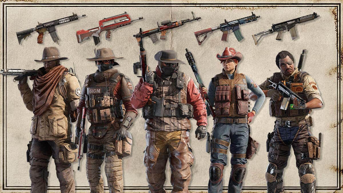 El nuevo modo de juego de Rainbow Six es Showdown y nos lleva al salvaje Oeste 110