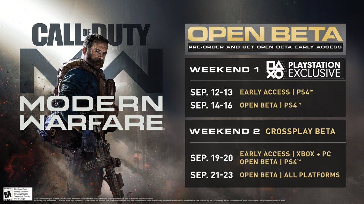 Fecha para la beta de Call of Duty: Modern Warfare en Xbox One 106