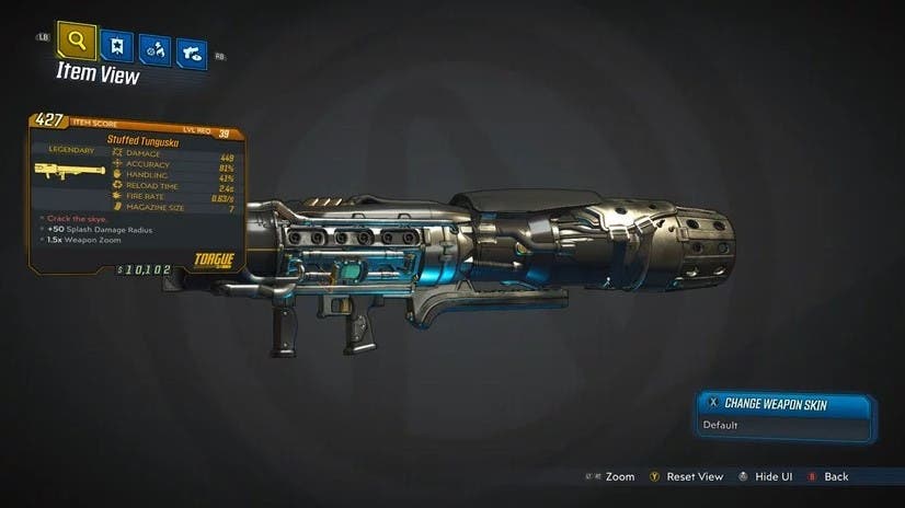 Descubre todas las armas legendarias de Borderlands 3 121