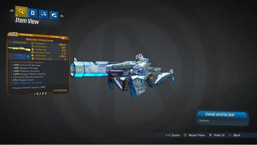 Descubre todas las armas legendarias de Borderlands 3 120