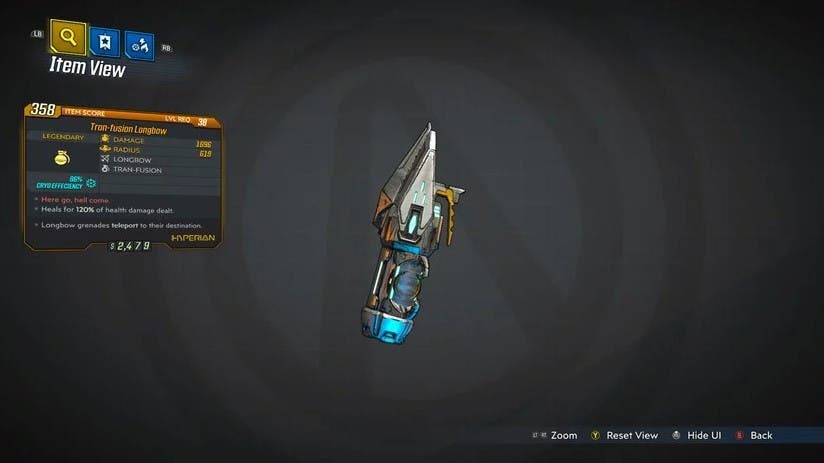 Descubre todas las armas legendarias de Borderlands 3 122