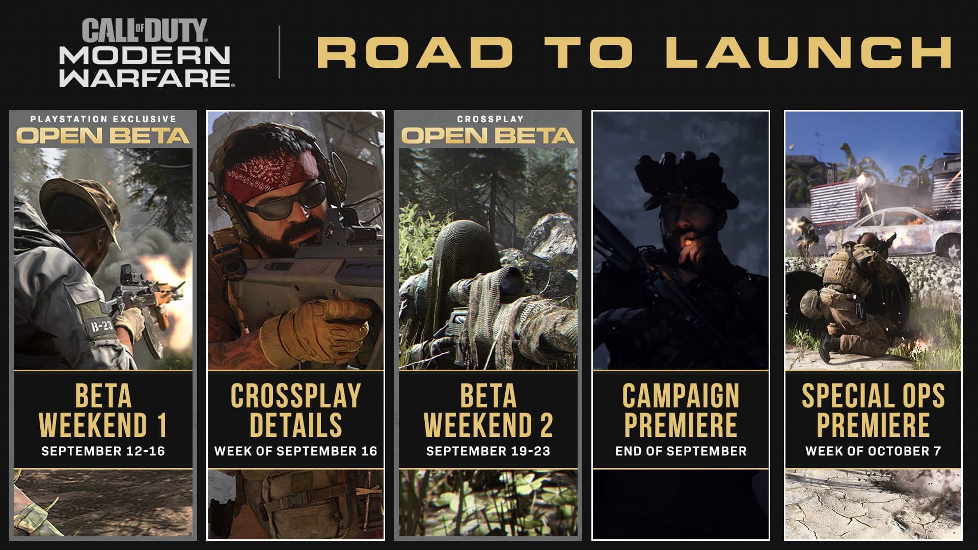 Ya hay fecha para la presentación de la campaña de Call of Duty: Modern Warfare 106