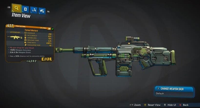 Descubre todas las armas legendarias de Borderlands 3 116
