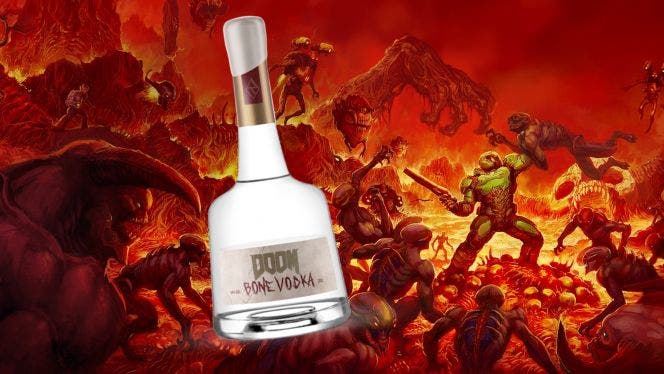 Así es el curioso vodka hecho con huesos de DOOM