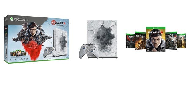 Ya podéis comprar el pack de Consola Xbox One X de 1 TB y Gears 5 Edición limitada 109