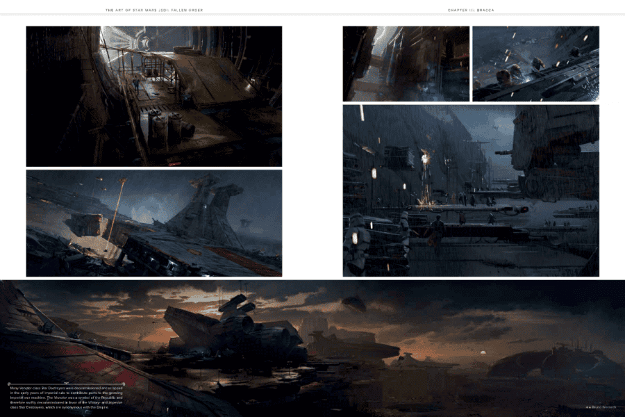 Primer vistazo al libro de arte de Star Wars Jedi: Fallen Order y a sus dos ediciones 111