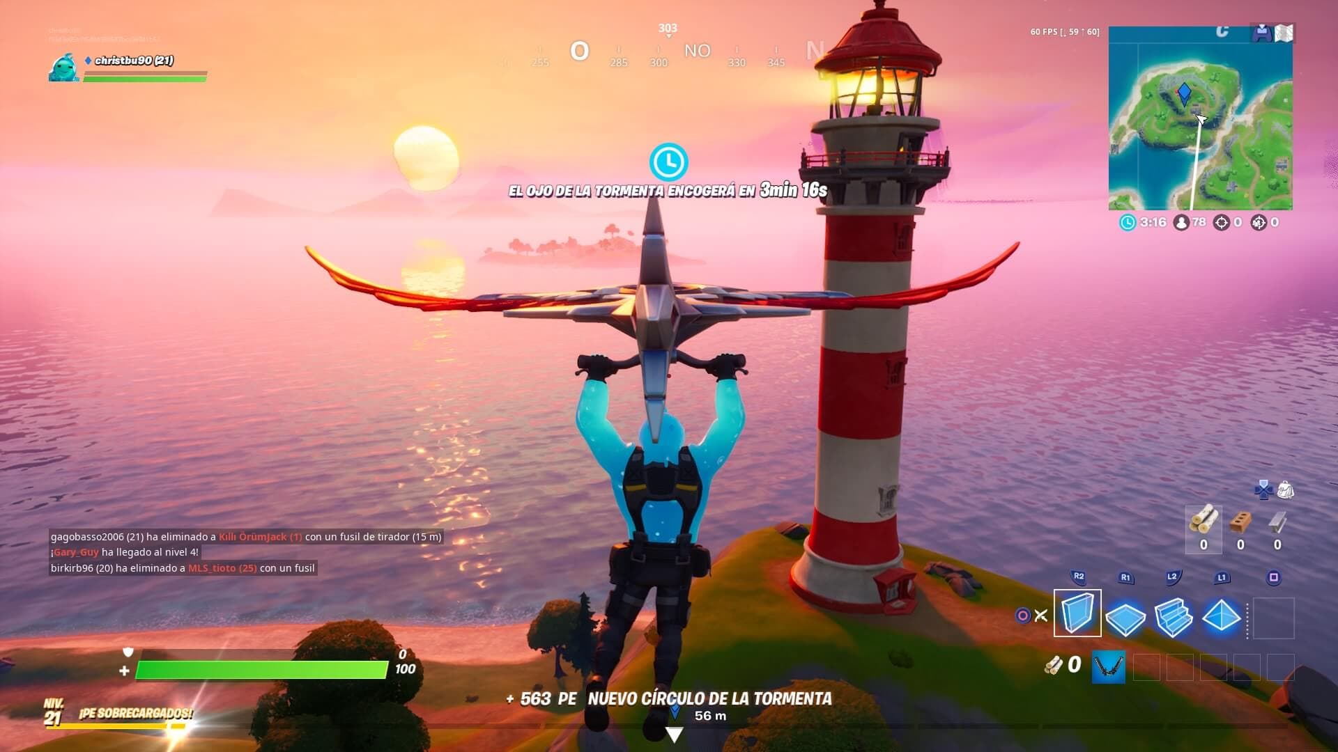 Cómo completar los desafíos 'Forjado en Sorbete' en Fortnite 108