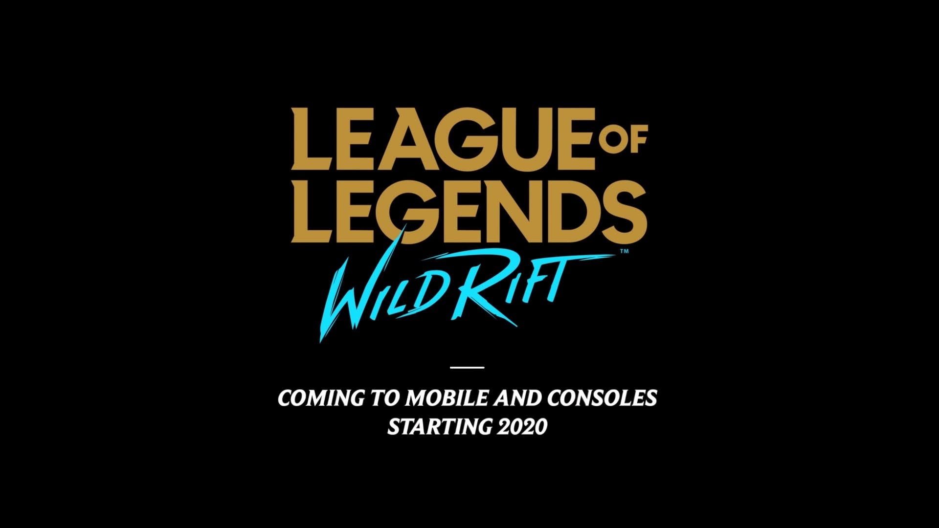 League of Legends: Wild Rift confirma su llegada a consolas en 2020