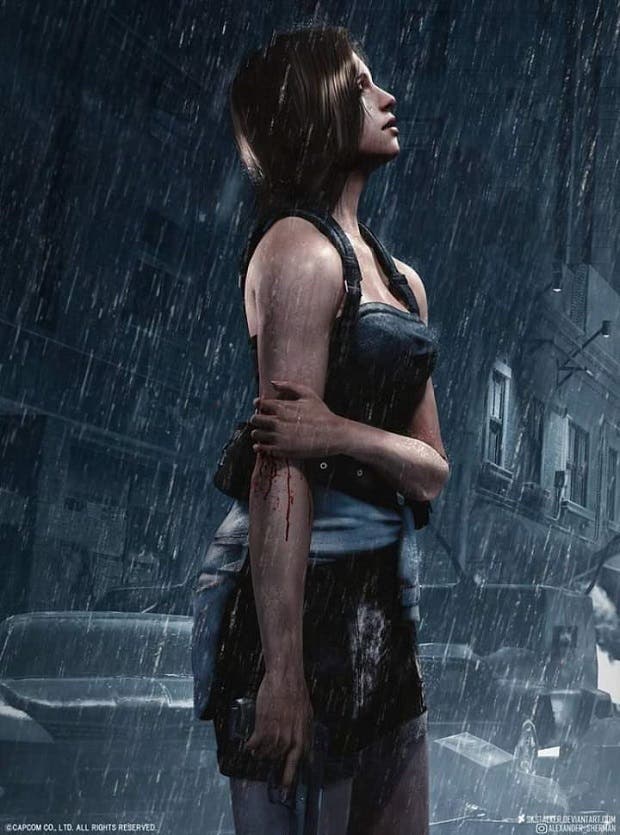 Tremenda recreación de Jill Valentine en Resident Evil 3 Remake 105