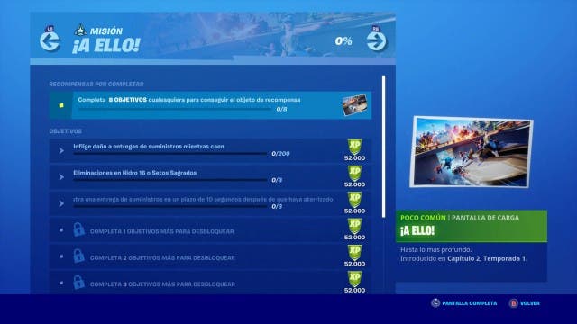 desafíos semana 8 ¡A Ello! fortnite capítulo