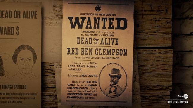 Cómo capturar a Red Ben Clempson en Red Dead Online 113