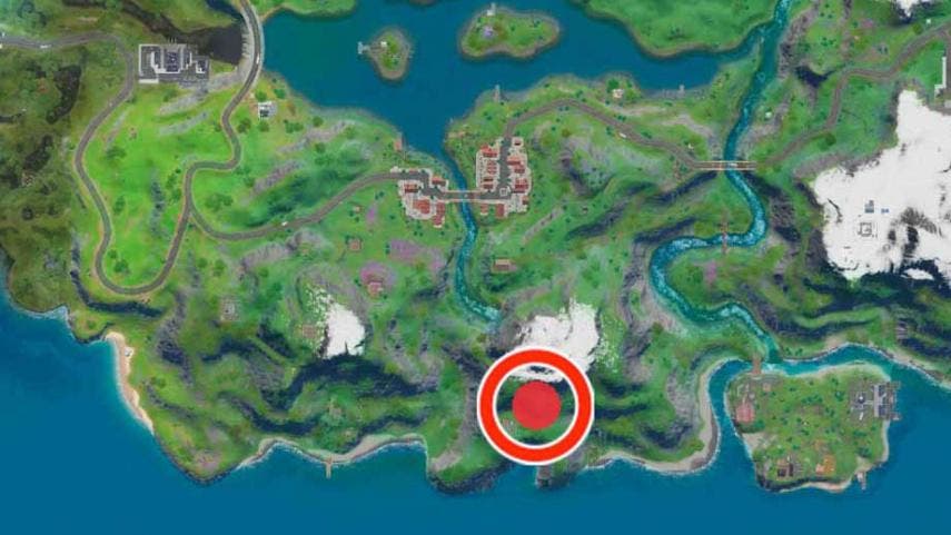 Cómo completar los desafíos Tiro con Truco de la semana 7 en Fortnite 120