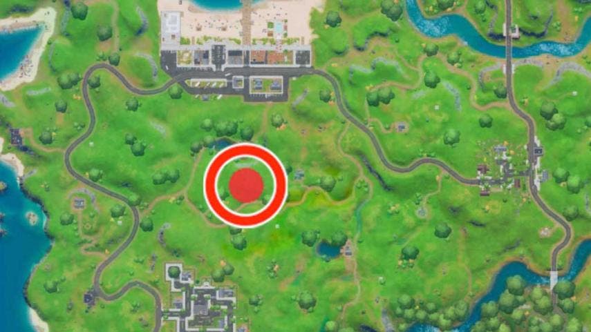 Cómo completar los desafíos Tiro con Truco de la semana 7 en Fortnite 124