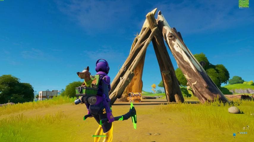Cómo completar los desafíos Tiro con Truco de la semana 7 en Fortnite 125