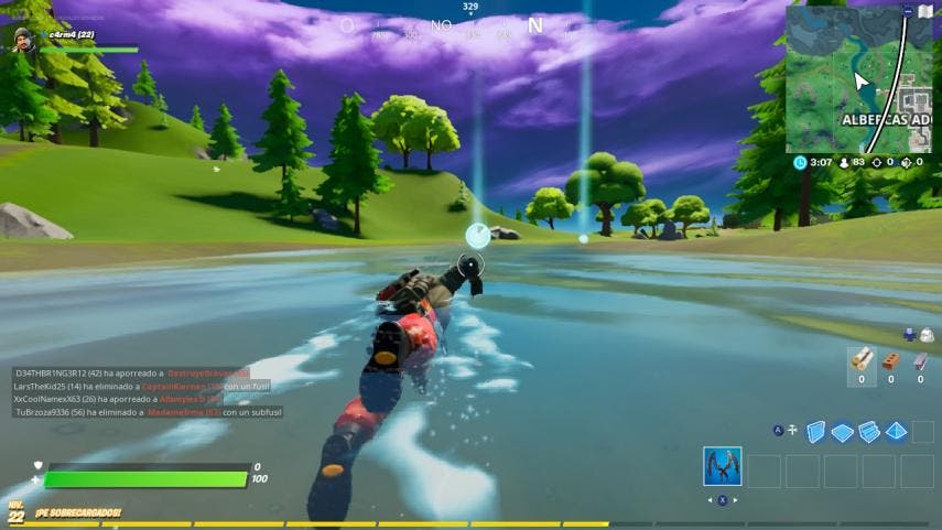 Cómo completar los desafíos de la semana 8 ¡A Ello! en Fortnite Capítulo 2 102