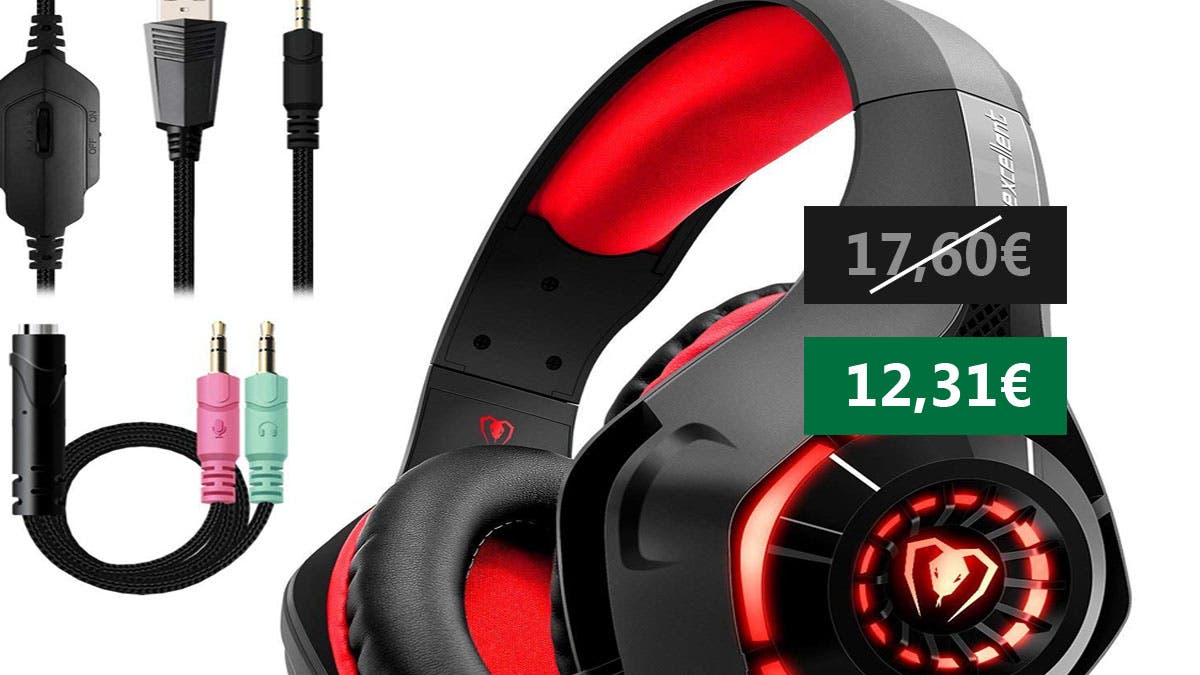 Auriculares Gaming Premium Stereo con Microfono Xbox/PC