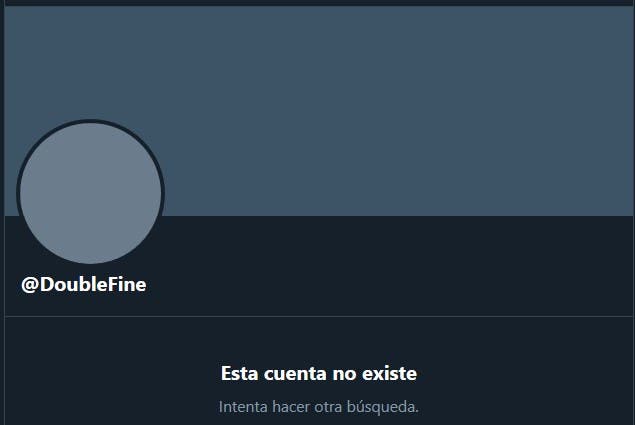 La cuenta de Twitter de Double Fine Productions ha desaparecido 106