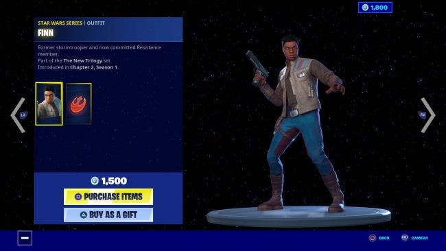 Ya están disponibles los artículos de Star Wars The Rise of Skywalker por tiempo limitado en Fortnite 125