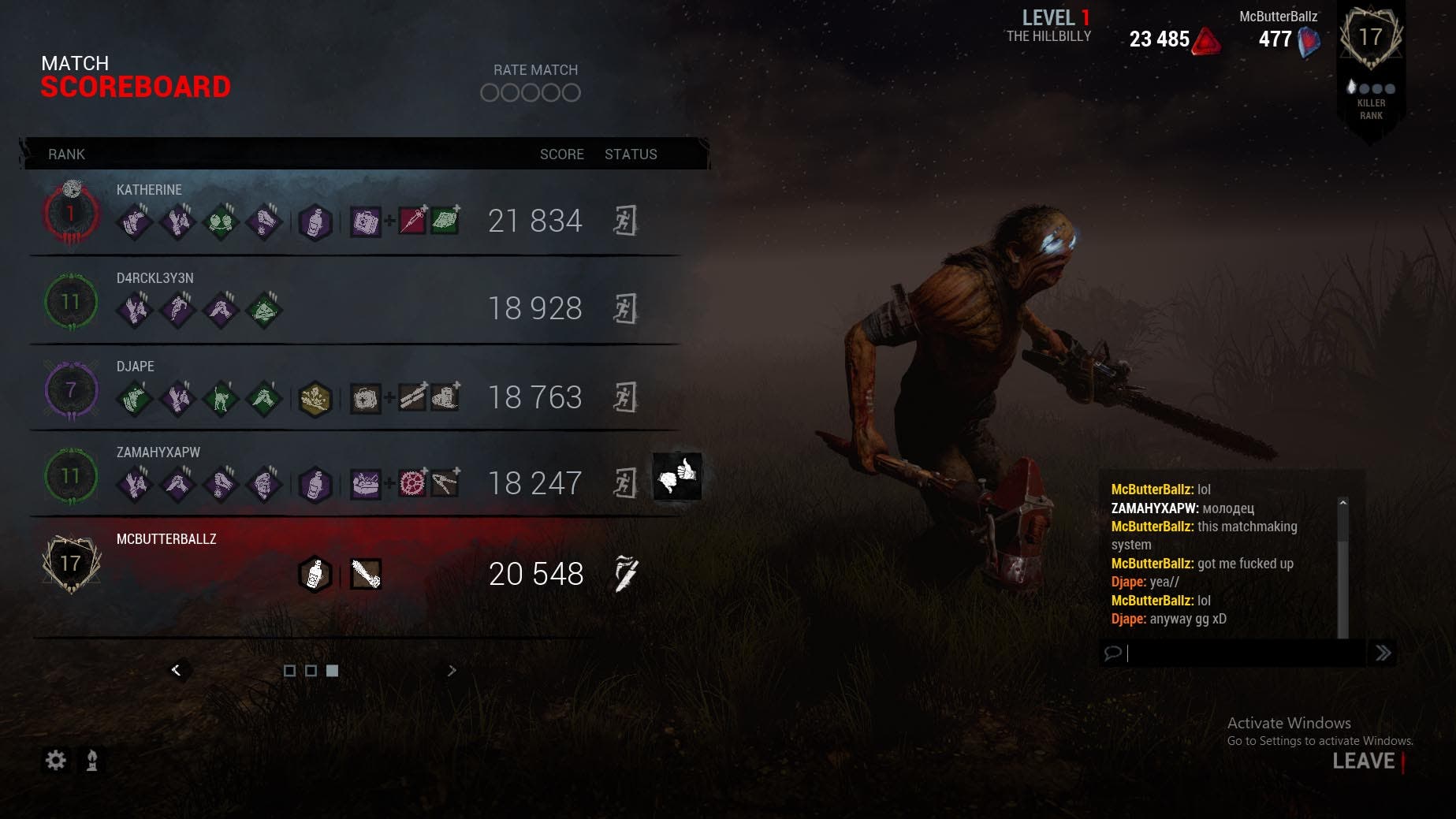 Deseos para que el 2020 de Dead by Daylight sea insuperable 126