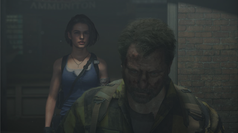 Jill y Kendo en el nuevo logro de Resident Evil 2 Remake