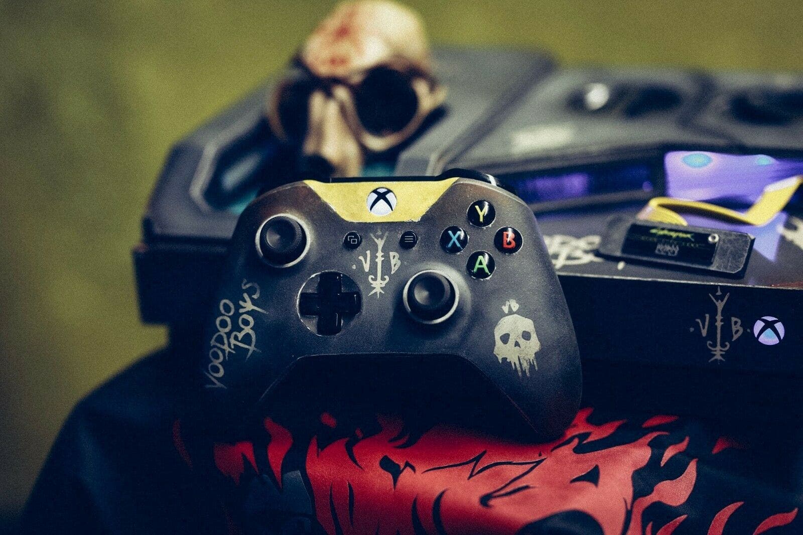 Se subasta una Xbox One X custom de Cyberpunk 2077