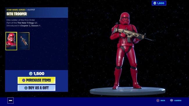Ya están disponibles los artículos de Star Wars The Rise of Skywalker por tiempo limitado en Fortnite 121