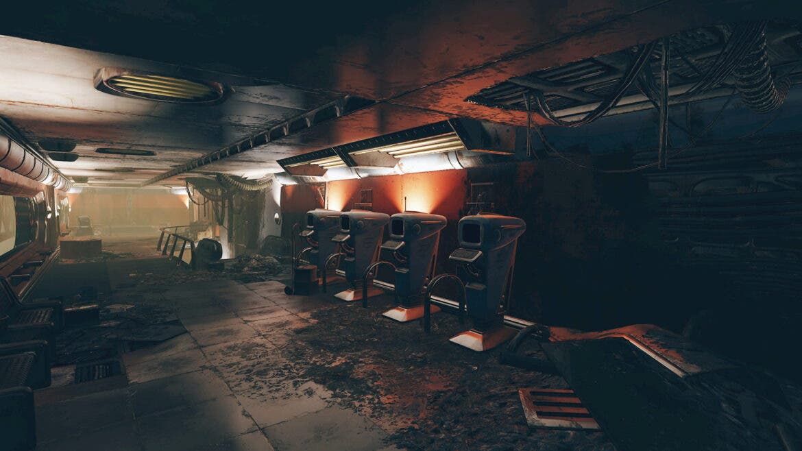 Captura de Watoga, nueva localización de la actualización Wastelanders de Fallout 76